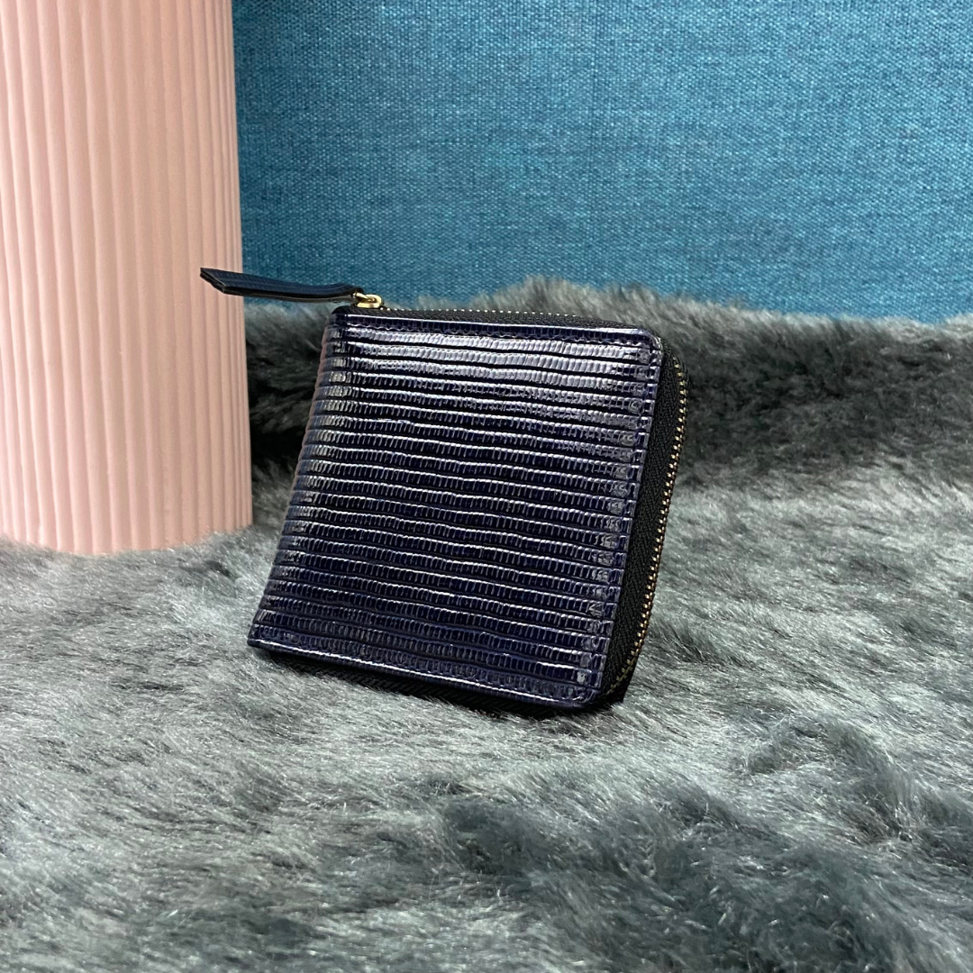 Navy Blue Mini Wallet